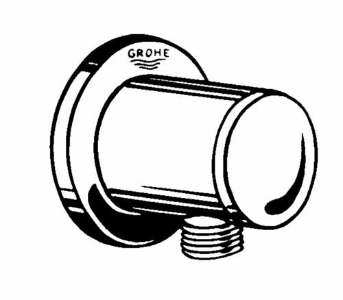 Grohe Wandanschlussbogen Relexa 28626 DN15 chrom