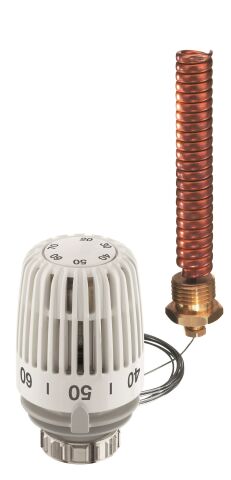 Heimeier Thermostat-Kopf K, mit Wendel-Tauchfühler, 20-70 Grad C