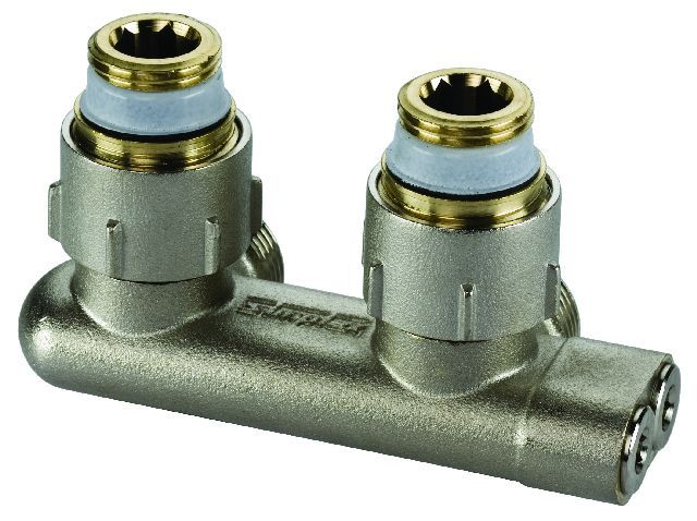 Simplex Umlenkstück E1/50 f. Ventil-HK m. 1/2" IG