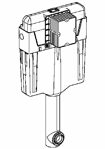 Grohe WC-Spülkasten Wandeinbau 38661 6-9l einstellbar Start/Stopp o. 2 Mengen