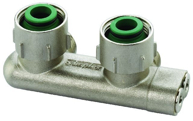Simplex Umlenkstück E2/50 f. Ventil-HK m. 3/4" AG