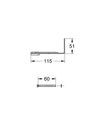 Grohe Motorhalter 43617 für Spülkasten