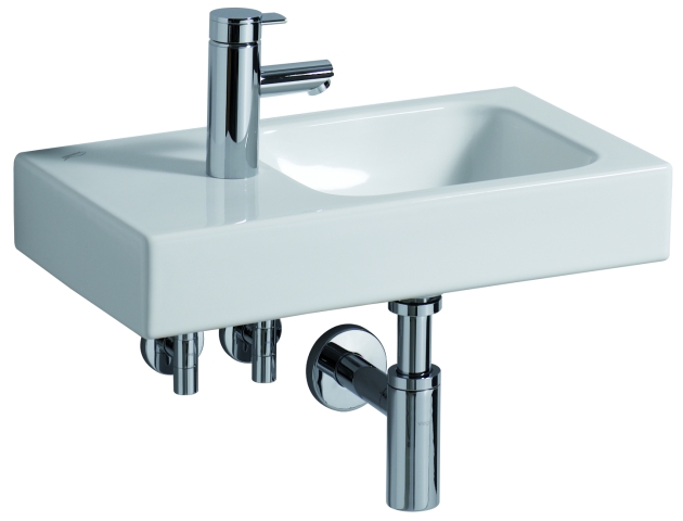 Keramag Waschtisch iCon xs, Ablagefläche links, 530x310cm