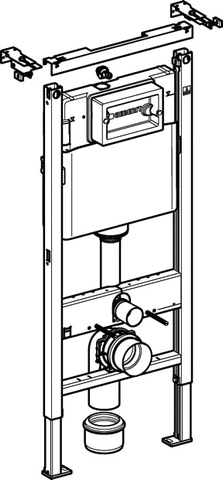 Geberit DuofixBasic WWC 112 cm mit Spülkasten UP100