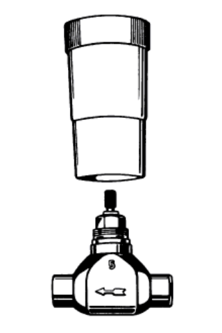 Grohe Unterputz-Ventil-Unterteil 29804 vormont. Oberteil 3/4" Lötanschluß 22mm DN20