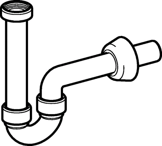 Geberit Waschtisch-Ablauf in PP G1 1/4 x 32mm weiss-alpin