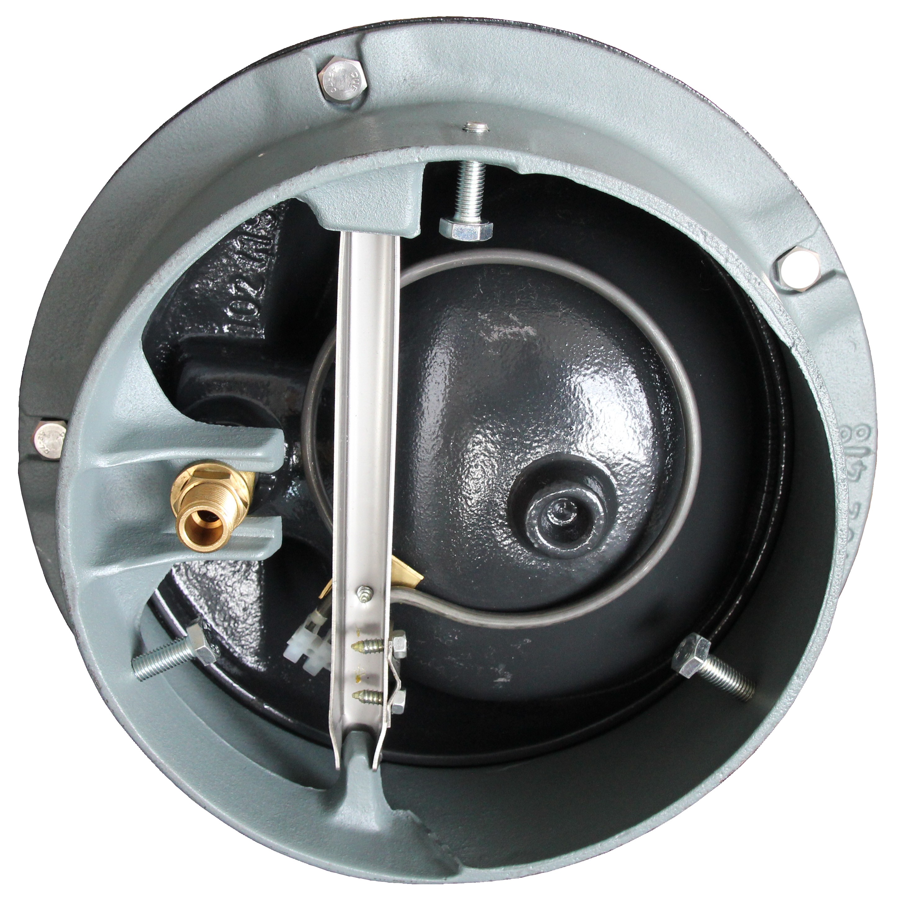 Suevia Tränkebecken Mod. 41 A, Art.-Nr. 100.0041, aus Gusseisen, Druckzunge, heizbar 24 V, 80W