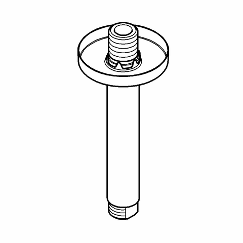 Grohe Deckenauslass Rainshower 28724 1/2'' Länge 142 mm chrom