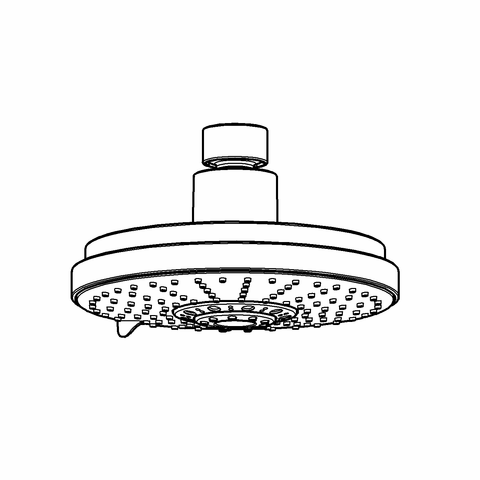 Grohe Kopfbrause Rainshower 27134 D: 160 mm 4 Strahlarten chrom