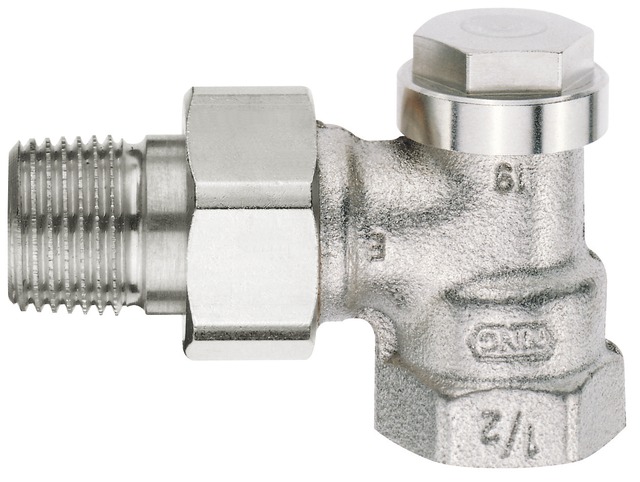 Honeywell Rücklauf-Verschraubung Verafix, Eck, Rotg. vern.