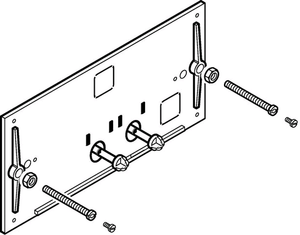 Geberit Transparente Schutzplatte für Design 200 F und Twinline