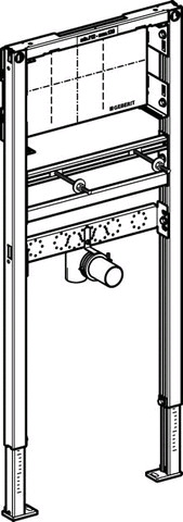 Geberit Duofix Waschtisch 130 cm, für UP-Wandarmatur