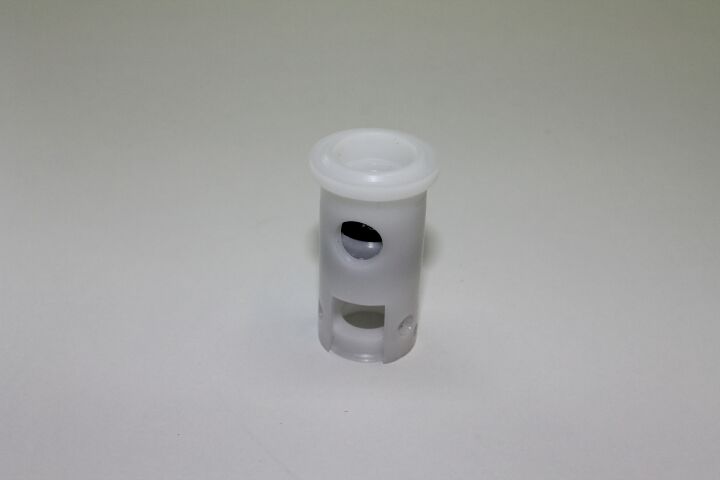 Suevia Kunststoff-Kolbengehäuse, Düse 3mm, Nr. 102.0608 zu Mod. 130P/340/350/360