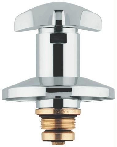 Grohe Oberteil 11505 für Unterputz-Ventile Trecorn Gr. Mark. rot 3/4" chrom