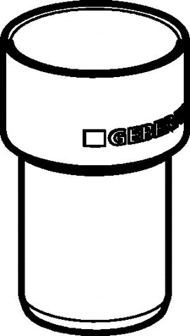 Geberit Silent-PP Anschlussstutzen