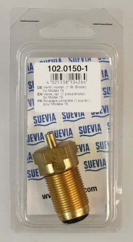 Suevia Ventil kompl., Nr. 102.0150 zu Modell 15/17 (1 St./Blister)