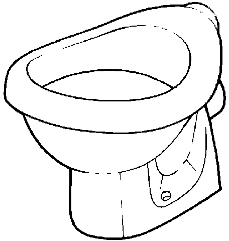 Keramag WC-Sitzring Baby 573338 rot