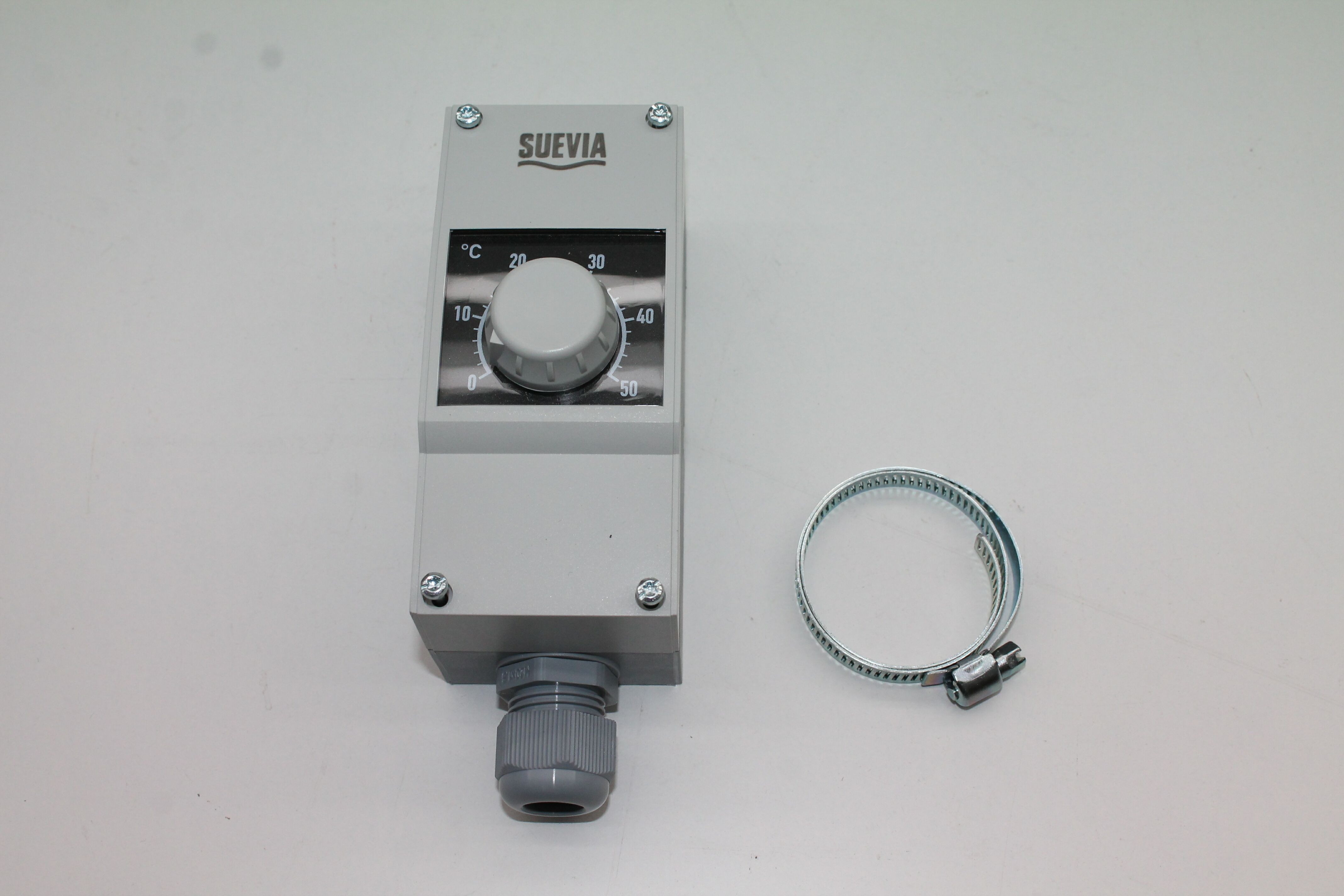 Suevia Regelthermostat, m. Rohrschelle, Nr. 102.1230 zu Mod. 311, 312,317