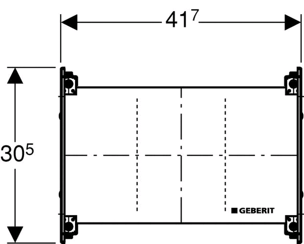 Geberit GIS Universal UP-Platte
