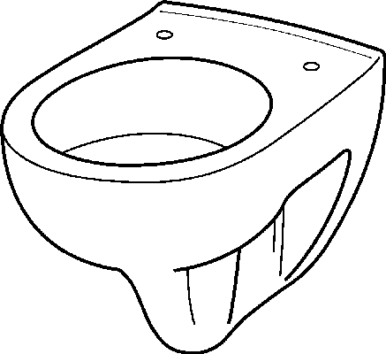 Keramag Tiefspül-WC Renova Nr. 1 Comprimo 203245