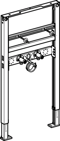 Geberit Duofix Waschtisch 98/82 cm, für Einlocharmatur