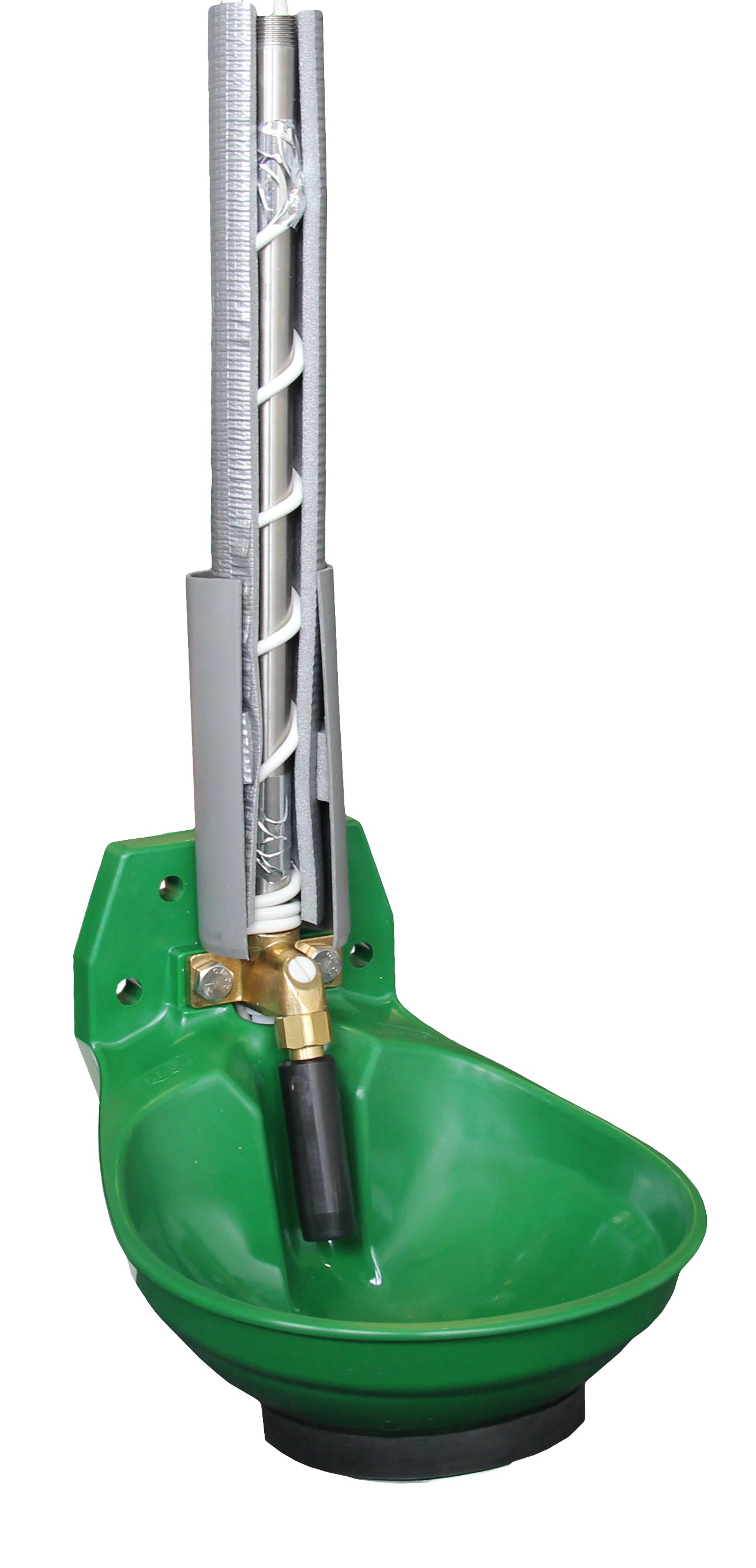 Suevia Tränkebecken Mod. 12 P-HK-MS 3/4", Art.-Nr. 100.0124, beheizbar 24V, 30W, Kunstst., Mess.-Roh