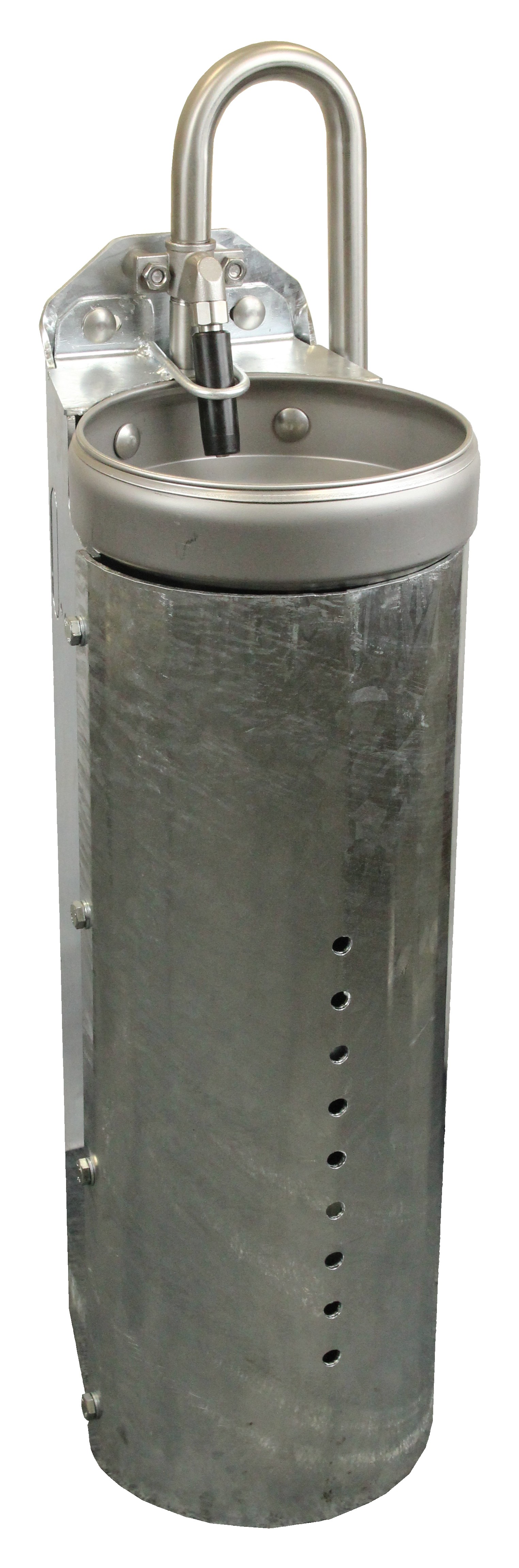 Suevia Tränkebecken Mod. 1230-VA¾", Stahlständer integr., 80 cm, Nr. 100.1239