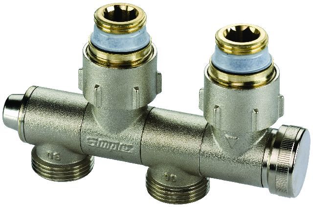 Simplex Uniarmatur VarioCon U1, f. Ventil-HK m. 1/2" IG, vern.