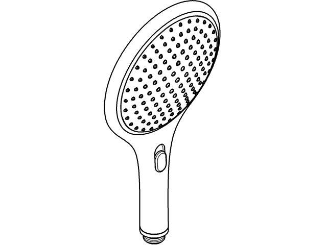 GROHE Handbrause Rainshower Solo 27272 Strahlart Rain Eco Funktion