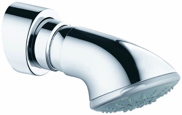 Grohe Kopfbrause Relexa Five 27062 DN15, 5 Strahlarten, SpeedClean chrom