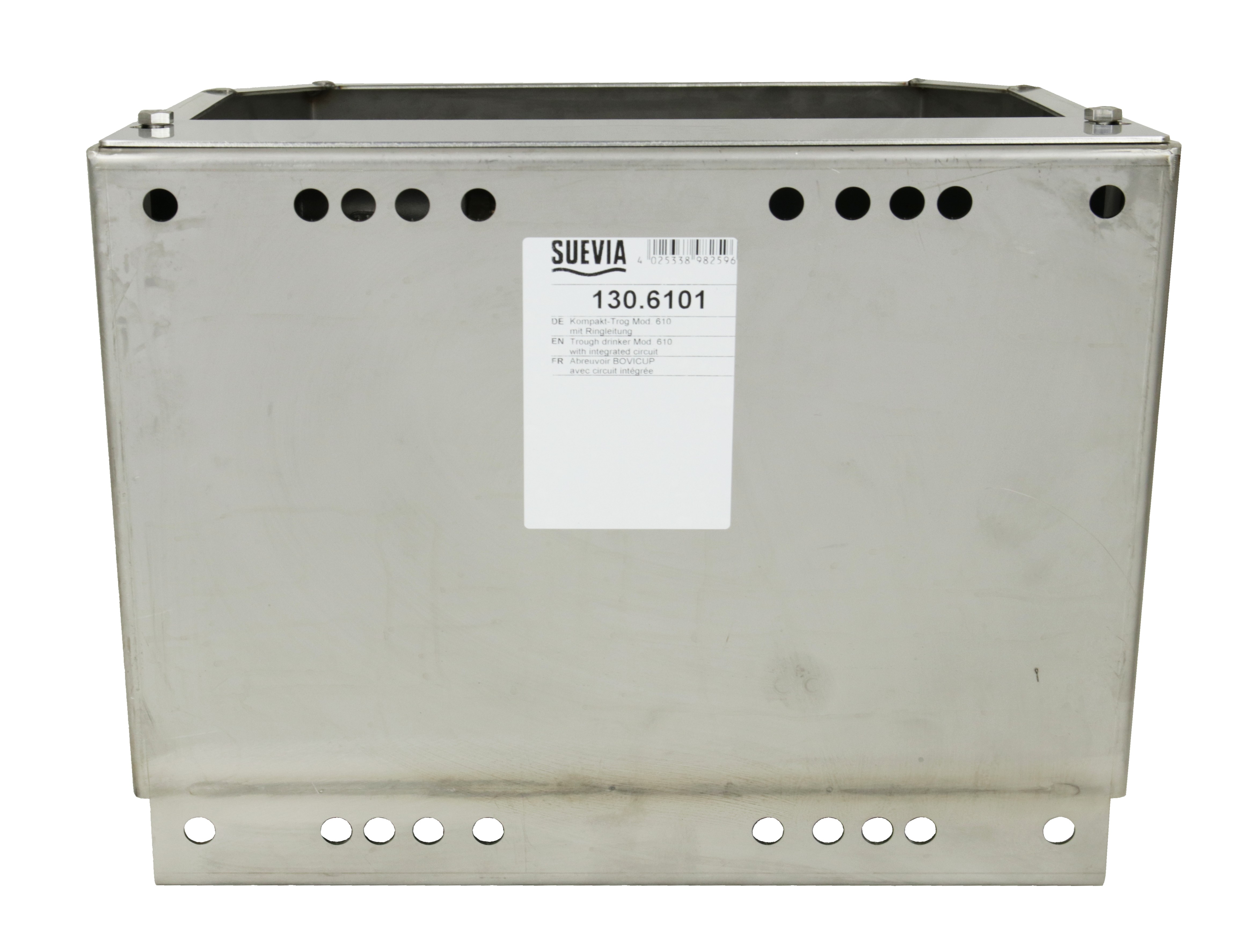 Suevia Kompakt-Trog Mod. 610, Art.-Nr. 130.6101, mit Ringleitung