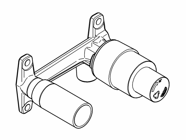Grohe Unterputz-Einbaukörper 33769 für Atrio und Tenso 2-Loch Waschtisch-Wandbatterie