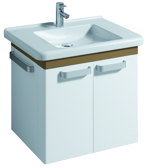 Keramag Waschtisch, unterfahrbar Dejuna mit Überlauf 750x550mm