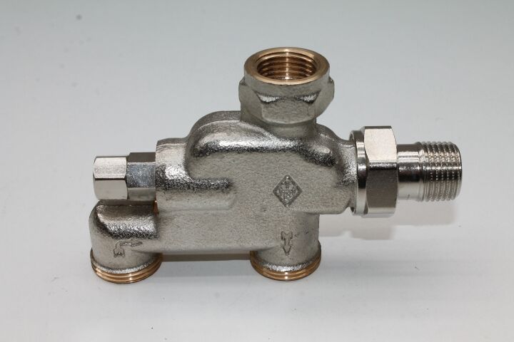 Heimeier Verteiler für E-Z-System,  3891-02.000 f. Einrohr- und Zweirohranlagen