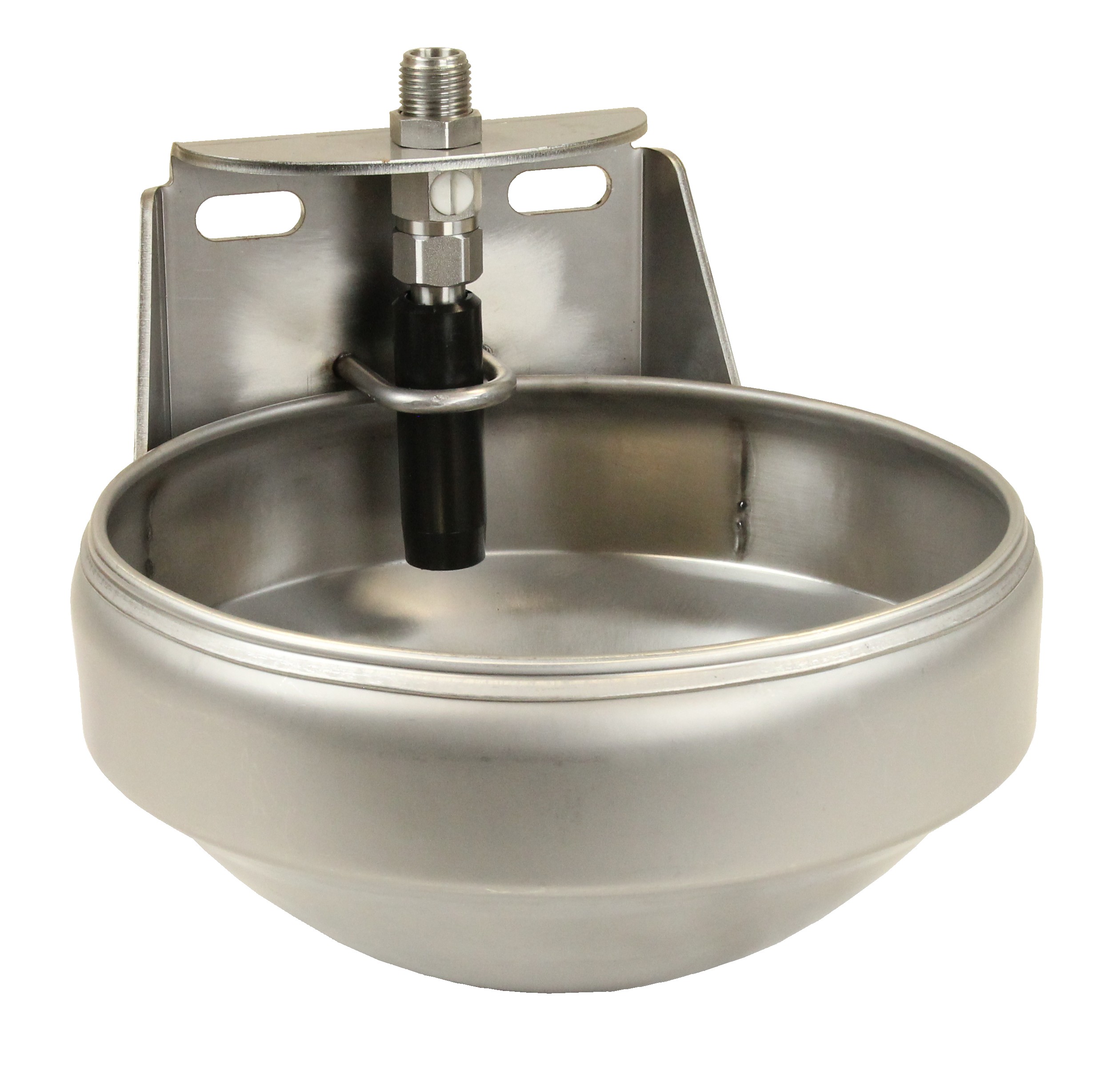 Suevia Tränkebecken Mod. 1120-VA1/2", Art.-Nr. 100.1129, aus Edelstahl, Edelst.-Rohrventil
