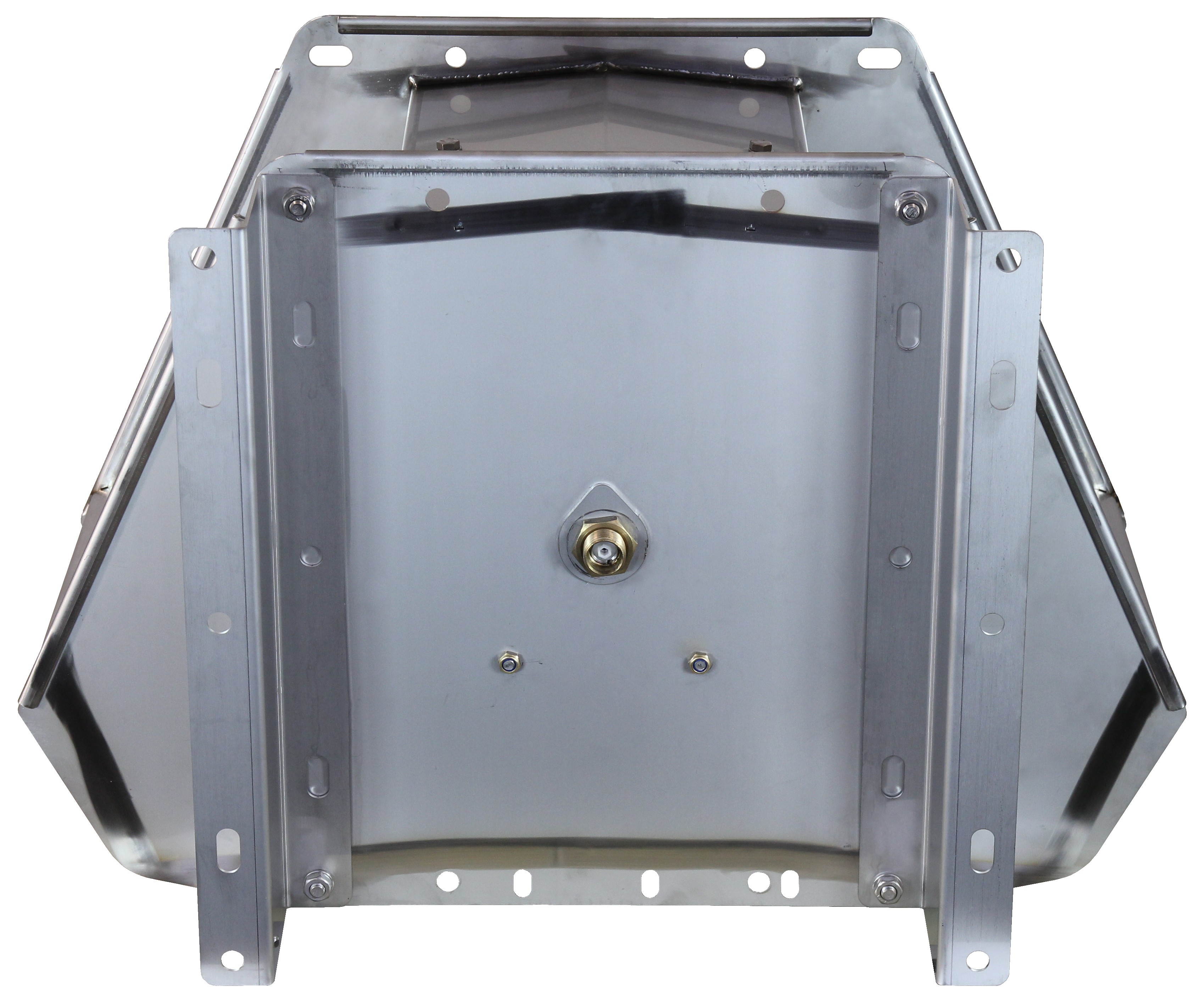 Suevia Doppel-Ventiltrogtraenke Mod. 620, Art.-Nr. 130.0620, aus Edelstahl, m. Schwimmerventil