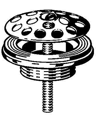 Viega Uni-Siebventil 5125, 11/4 x 60mm, 104337, Unterteil Messing