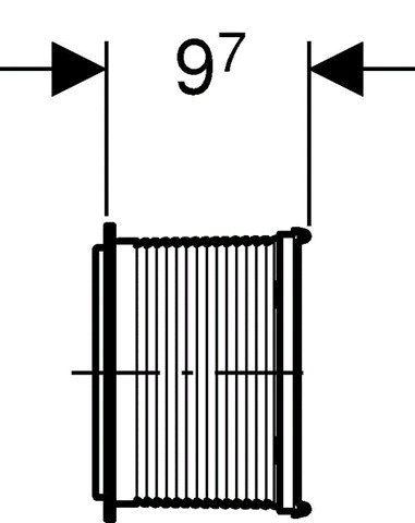 Geberit Bauschutz für UP-SPK ab Bj 2002