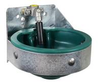 Suevia Tränkebecken Mod. 16 P, VA 3/4", Art.-Nr. 100.0169, aus Kunststoff, Edelstahl-Rohrventil