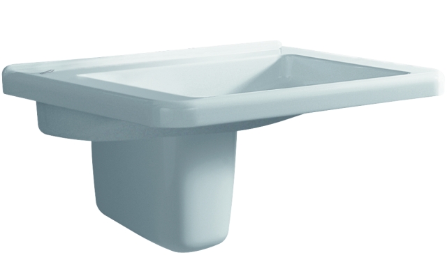 Keramag Waschtisch, unterfahrbar Dejuna ohne HL, ohne ÜL 600x550mm