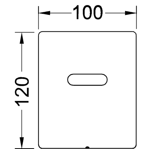 TECEplanus Urinalelektronik, 6 V-Batterie