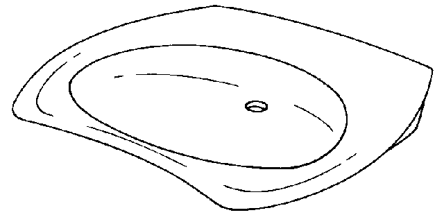 Keramag Waschtisch Vitalis 121765 650x600mm, mit Überlauf