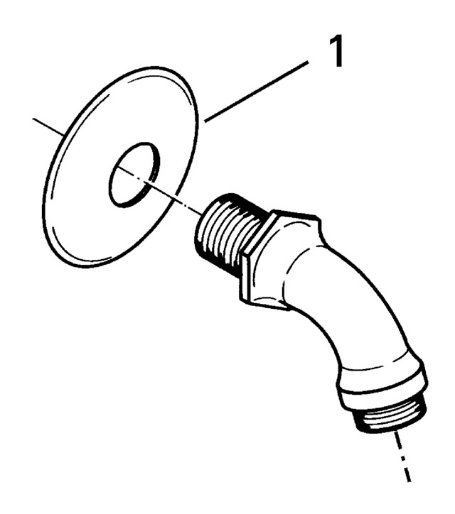 Grohe Brausearm Relexa 28429 Anschlußg. 1/2" DN15 chrom