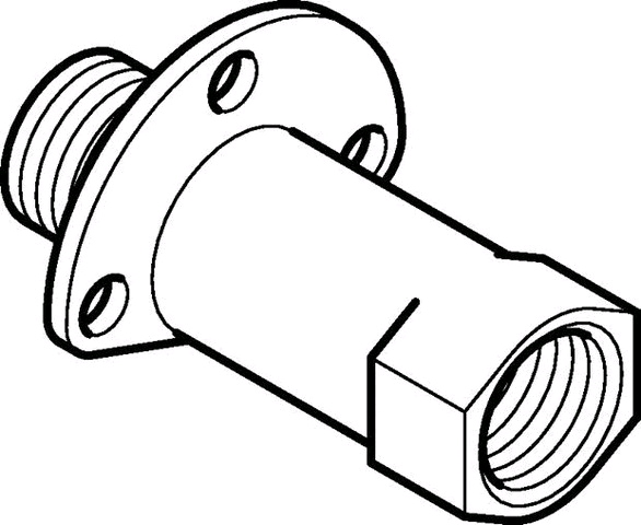 Geberit Mepla Anschluss gerade m. Aussengew. MF 1/2" (Rg)