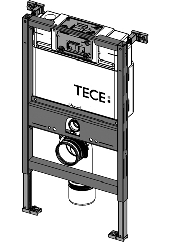 TECEprofil WC-Modul BH 820 mm, TECE SPK Bet.v.oben oder vorne