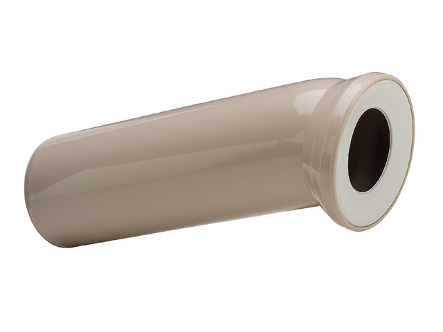 Viega WC-Anschlussbogen 22,5°, 3813, DN 100 x 150mm, 101855, weiss