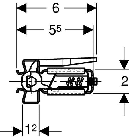 Geberit GIS Profilverbinder