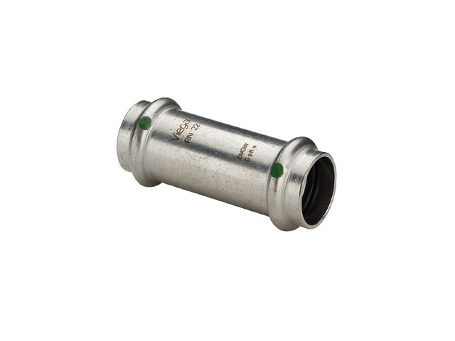 Viega Sanpress-Inox Schiebemuffe, Mod. 2315.5, aus nichtrostendem Stahl