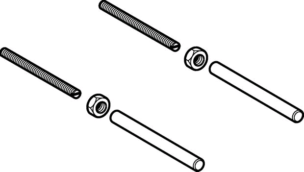 Geberit Gewindestange M12 für Wand-WC