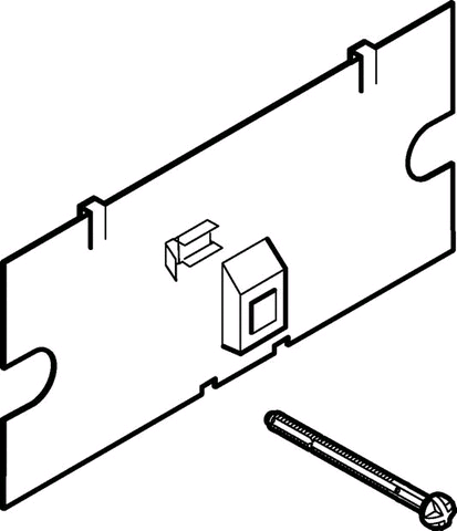 Geberit Schutzplatte zu UP-Spülkasten ab Modell 1988